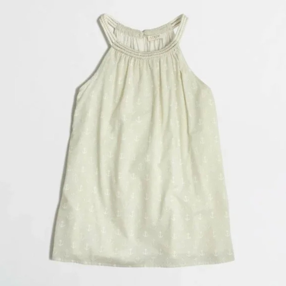 J. Crew Nautical Cotton Top